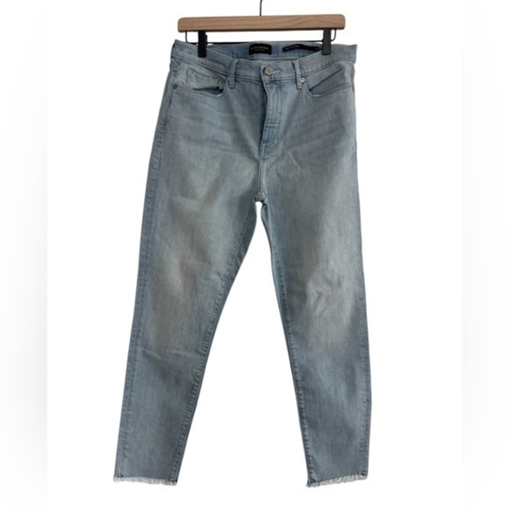 Banana Republic Light Blue Mid-Rise Skinny Jeans